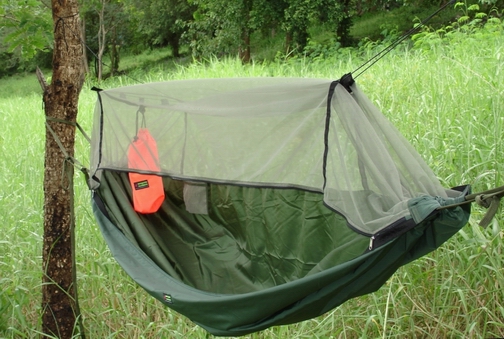 Mosquito Net Hammock Canopy Set Outdoor Quick-open Hammock Rain