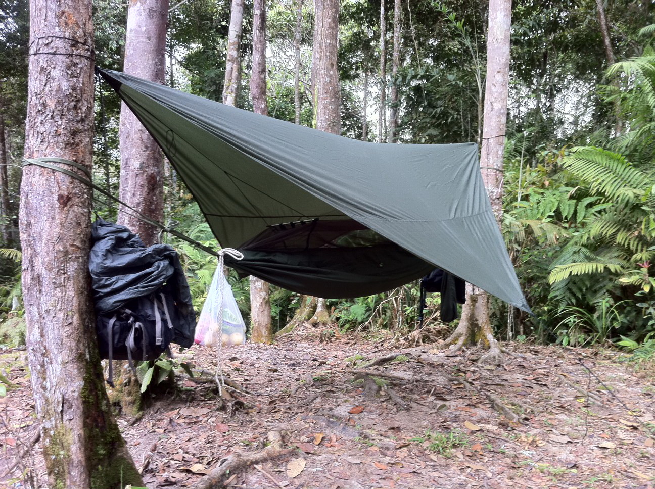 Hamac Mosquito Traveller extreme as jungle bushcraft